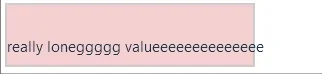 Rectangle with text 'really longgggg valueeeeee' that flickers between two font sizes