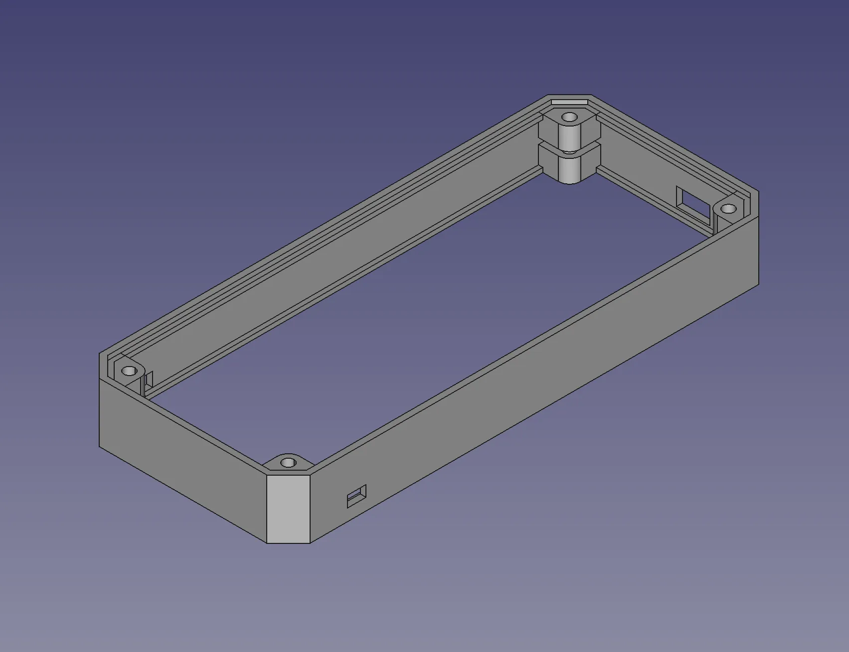 3D model of the frame