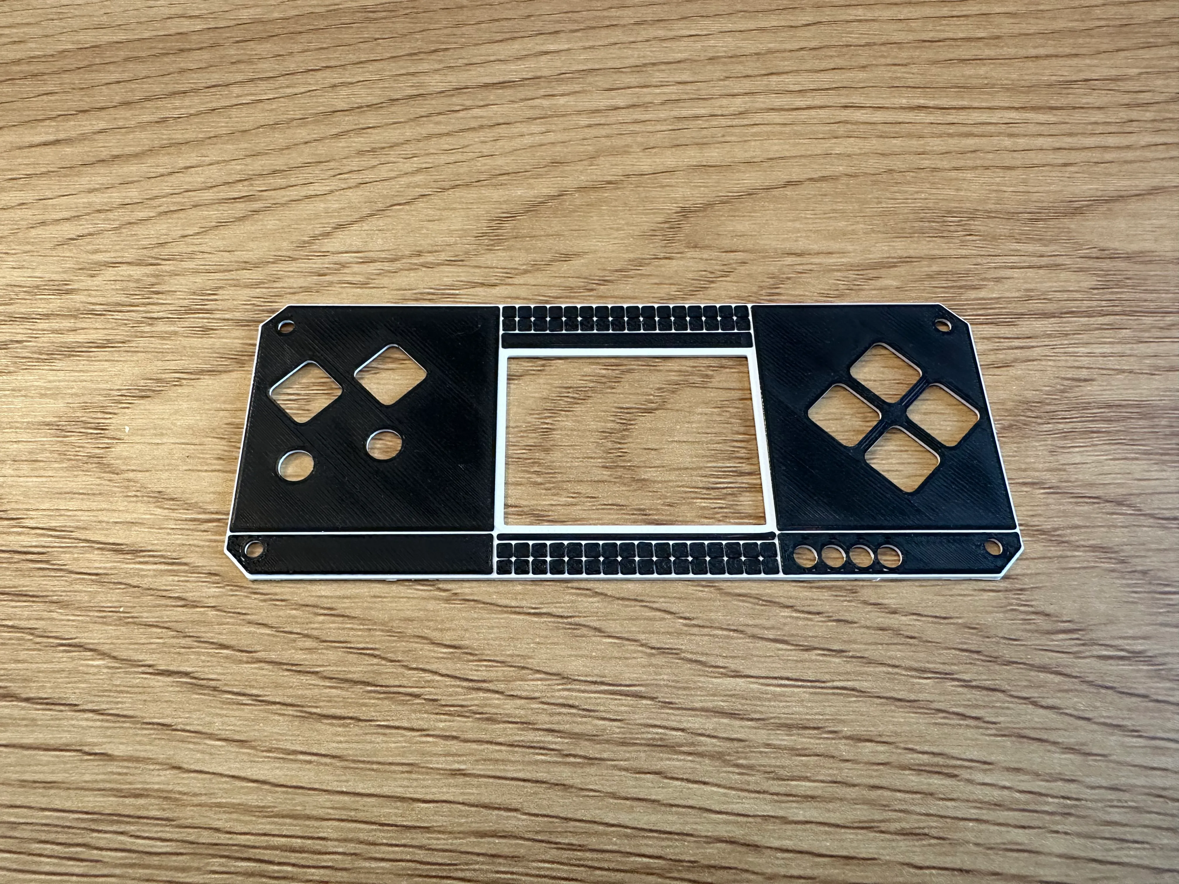 3D-printed top plate